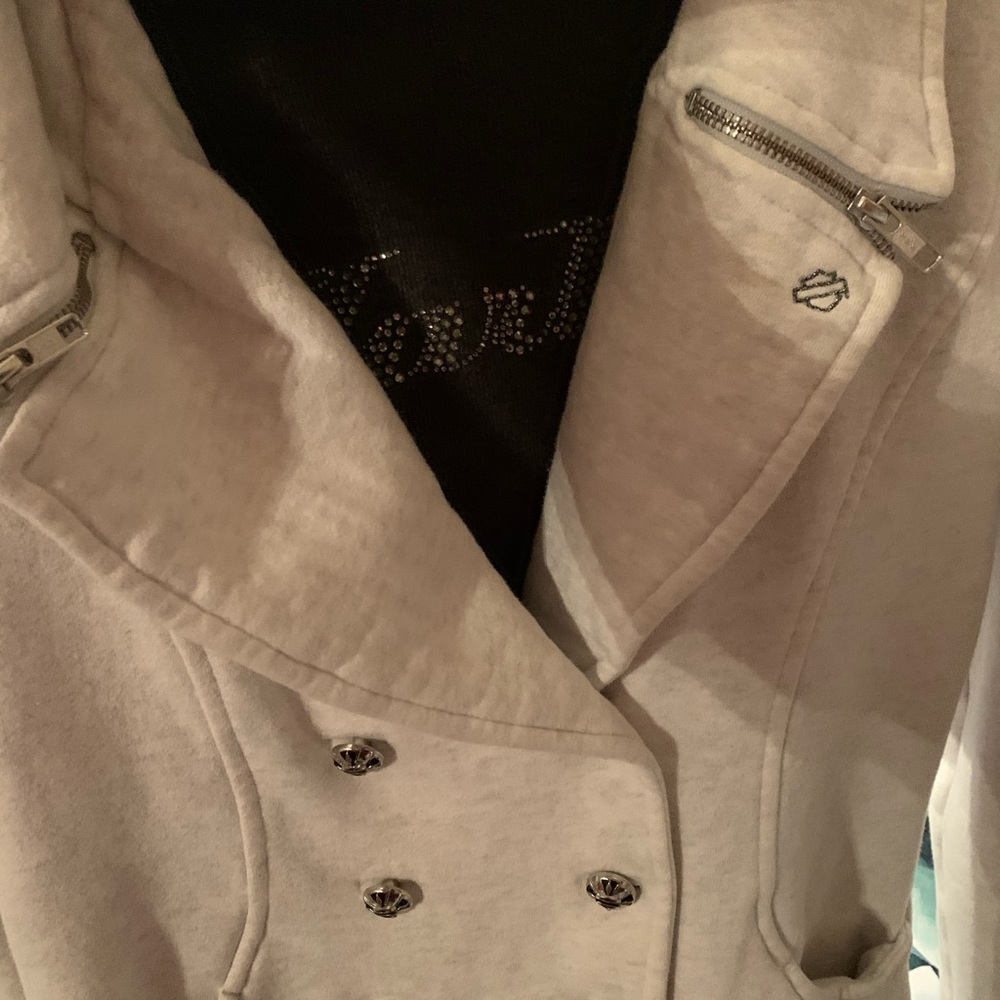 Harley turtleneck and Harley jacket/ hoodie